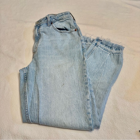Abercrombie and Fitch A&F The High Rise Mom Jean 28 6 6 Curve Love - Picture 9 of 11